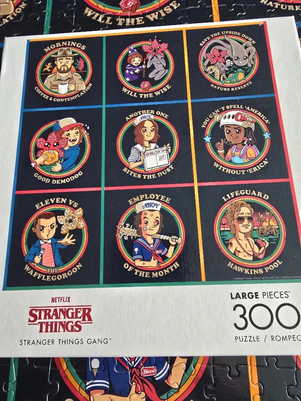 Stranger Things Jigsaw Puzzle 300 Pieces- All Pieces Present